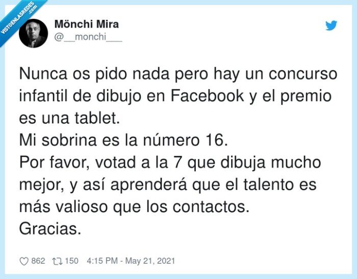 aprender,contactos,concurso,infantil,facebook