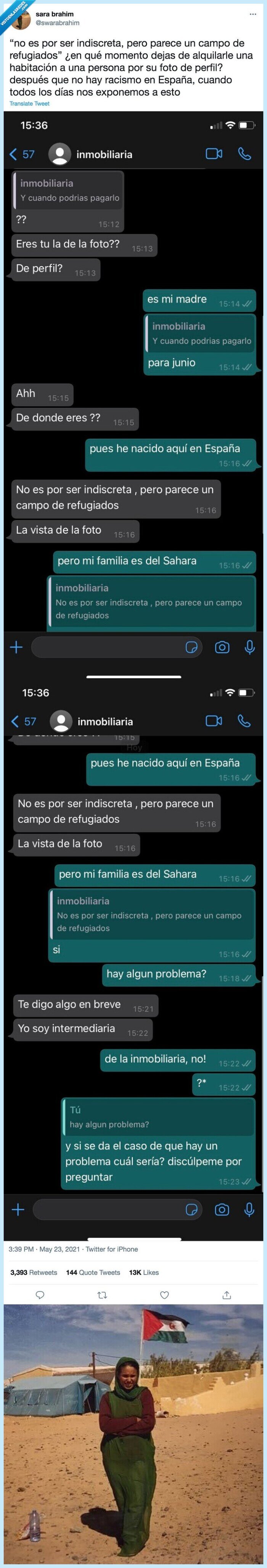 refugiados,habitación,alquilar,españa,sahara,racismo
