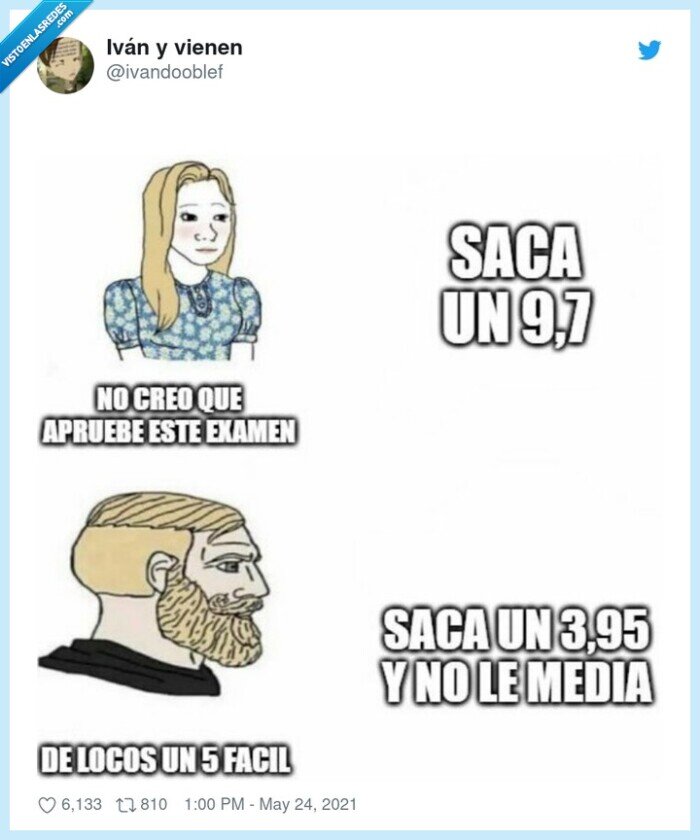 examen,salir,fácil,difícil