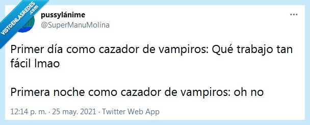 cazador,vampiros,día,noche