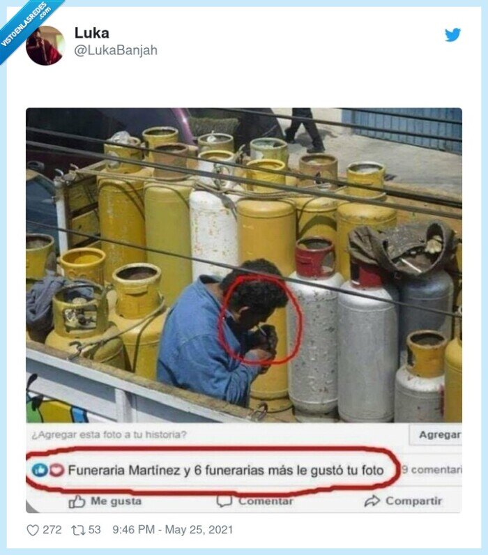 funeraria,bombonas,fumar,fuego