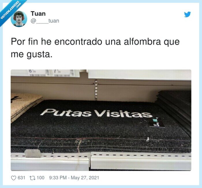 encontrado,alfombra,visitas