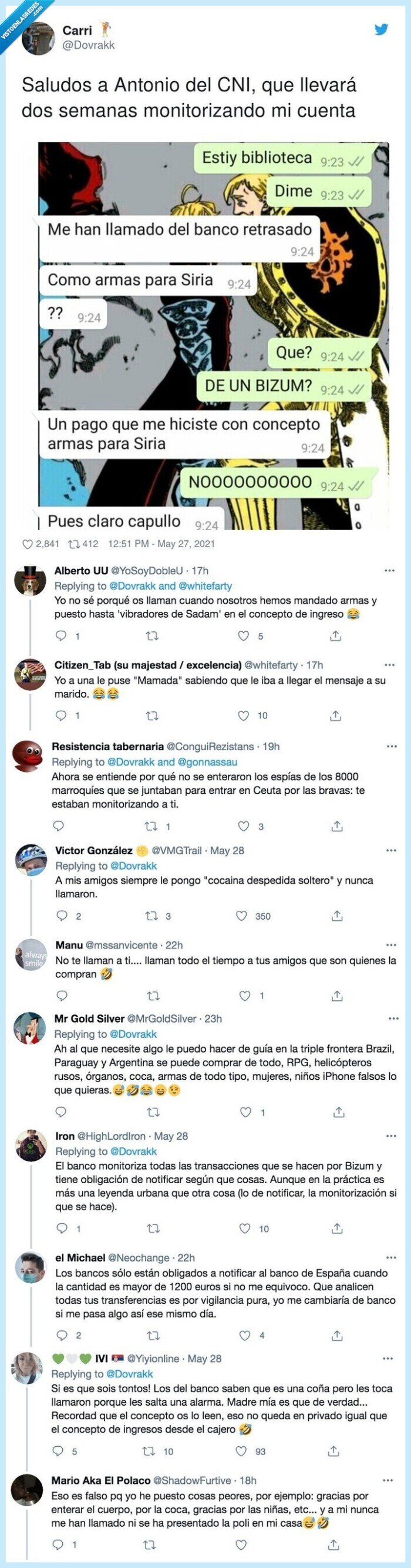 monitorizando,bizum,siria,armas,vacilar,cni