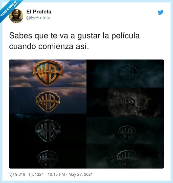 película,comienzo,gustar,wb