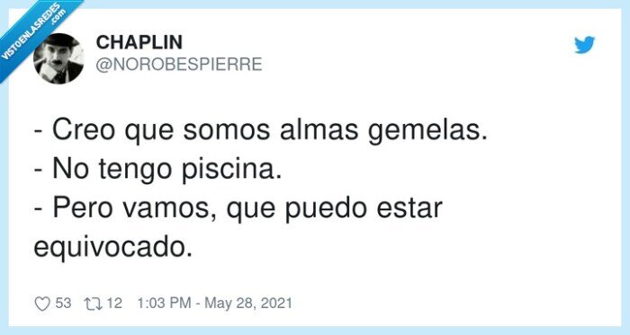 equivocado,piscina,almas gemelas