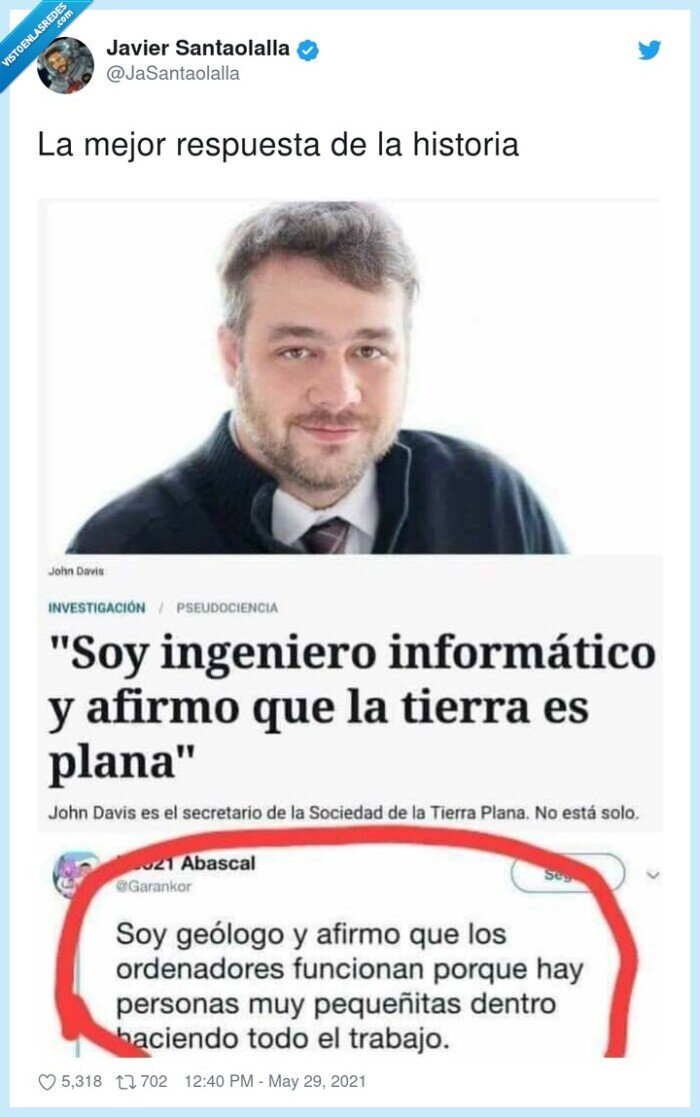 respuesta,historia,mejor,tierra,plana,informático,geólogo