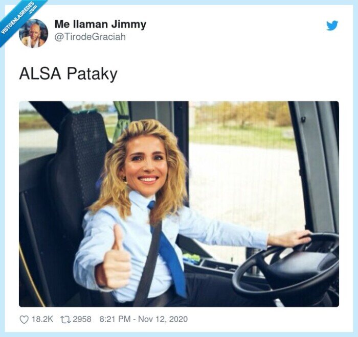 elsa pataky,alsa,autobús