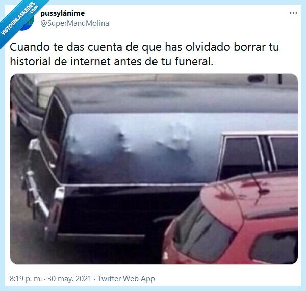 borrar,funeral,historial,internet,olvidado