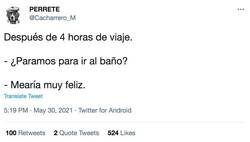 Enlace a Viaja tranquilo y para, por @Cacharrero_M