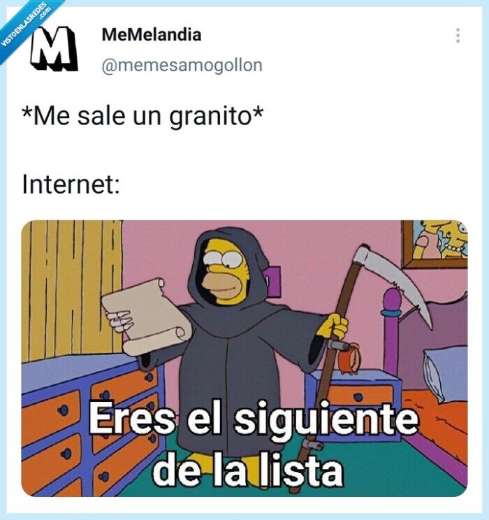 Muerte,cáncer,vas a vivir 2 semanas,grano