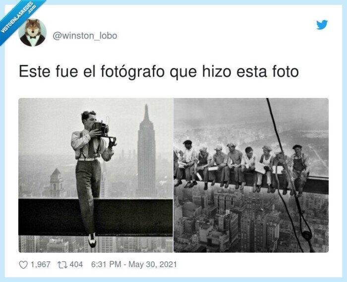 fotógrafo,foto mítica,ny,obreros