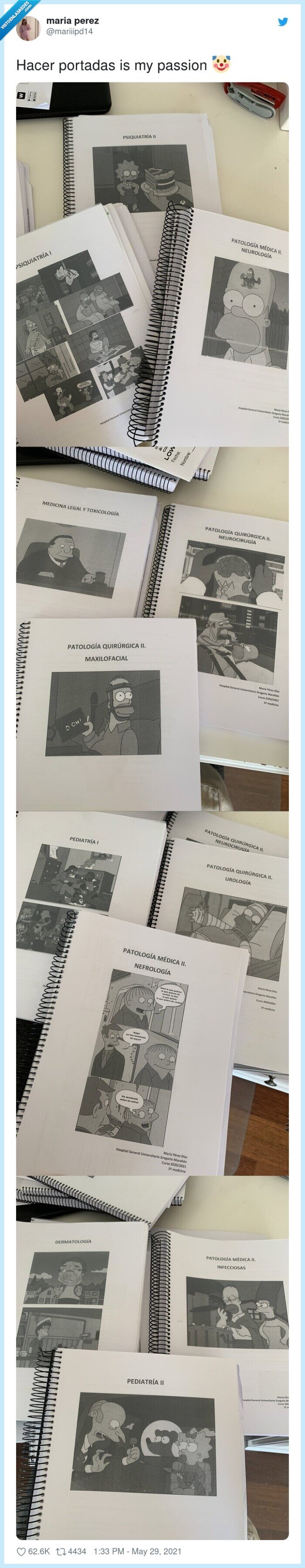 portadas,simpson,trabajos,apuntes