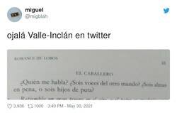 Enlace a Como descripción de perfil es magnífica, por @migblah