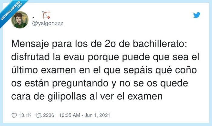 bachillerato,evau,universidad,examen