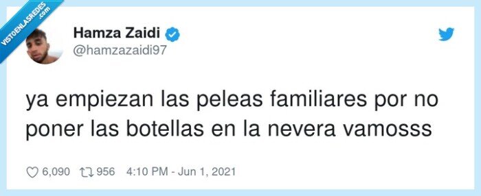 familiares,botellas,frio,peleas,nevera