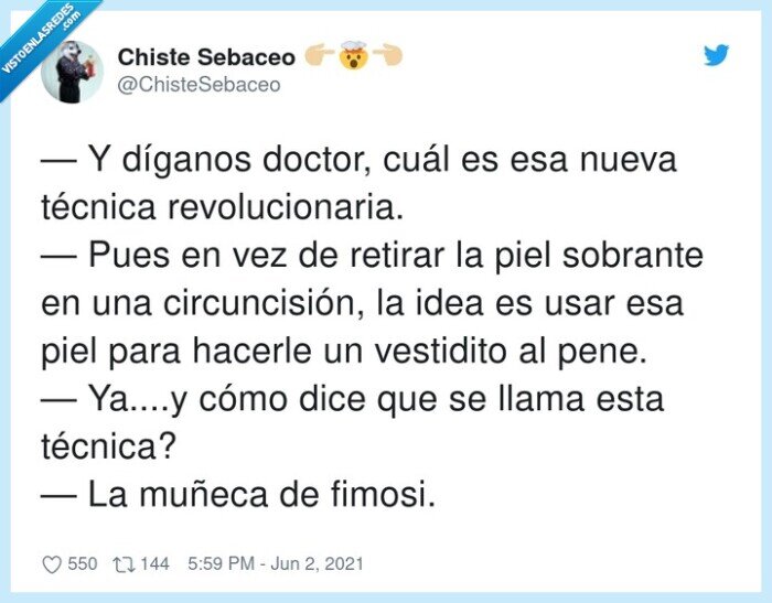 circuncisión,revolucionaria,vestidito,famosa,fimosis