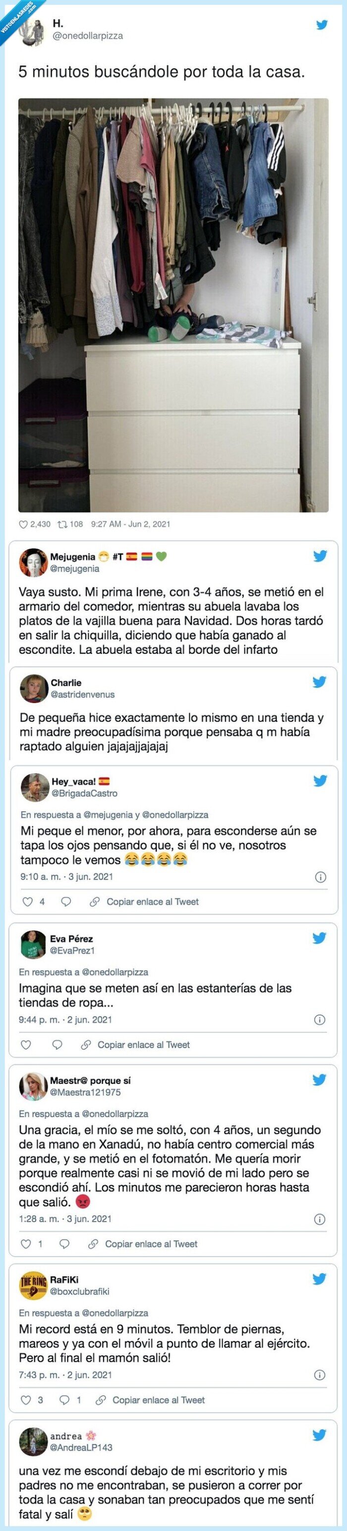 escondite,buscar,niño,armario