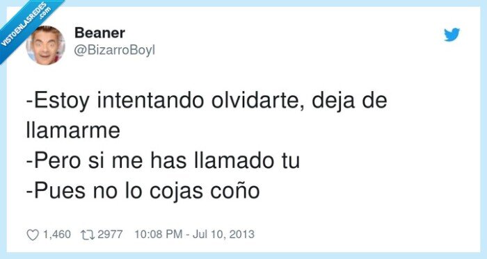 intentar,olvidar,llamar,coger