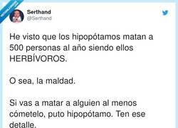 Enlace a ¿Son herbívoros o no? Que igual nos tienen engañados para que nos confiemos y ser presa fácil, por @Serthand