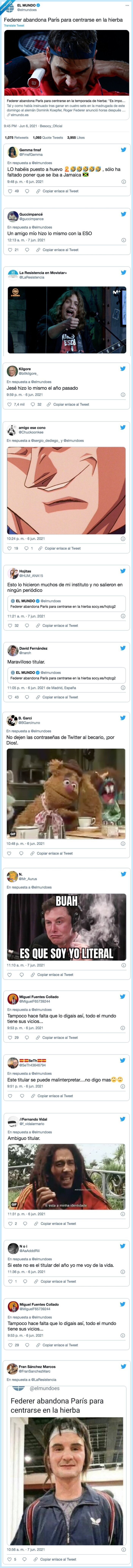 federer,wimbledon,paris,hierba,dejar,tenis