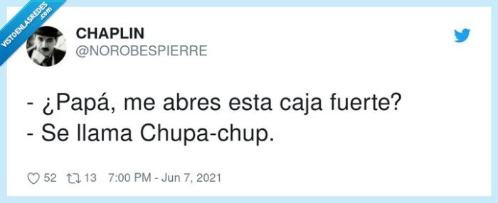chupachup,caja fuerte,abrir,envoltorio