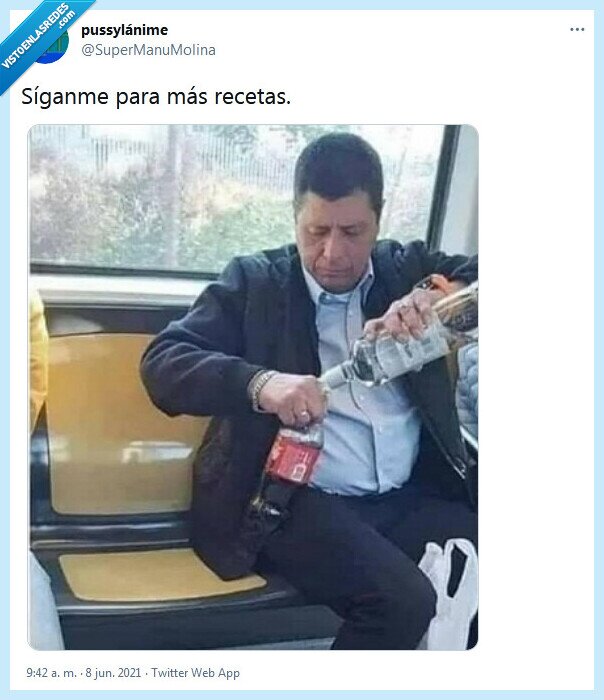 recetas,seguir,transporte pública