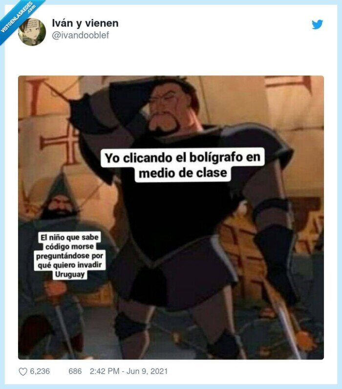 boligrafo,morse,invadir