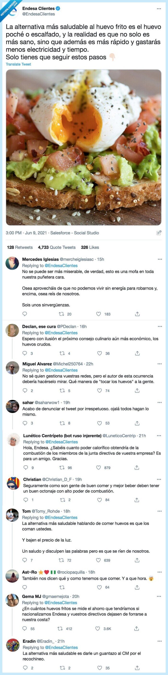 endesa,electricidad,gasto,huevos