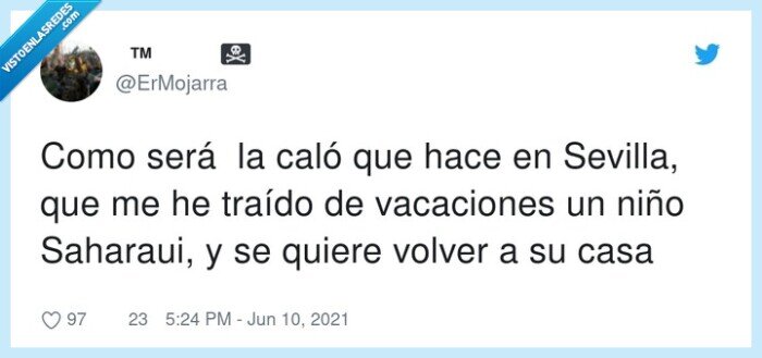 vacaciones,saharaui,sevilla,calor