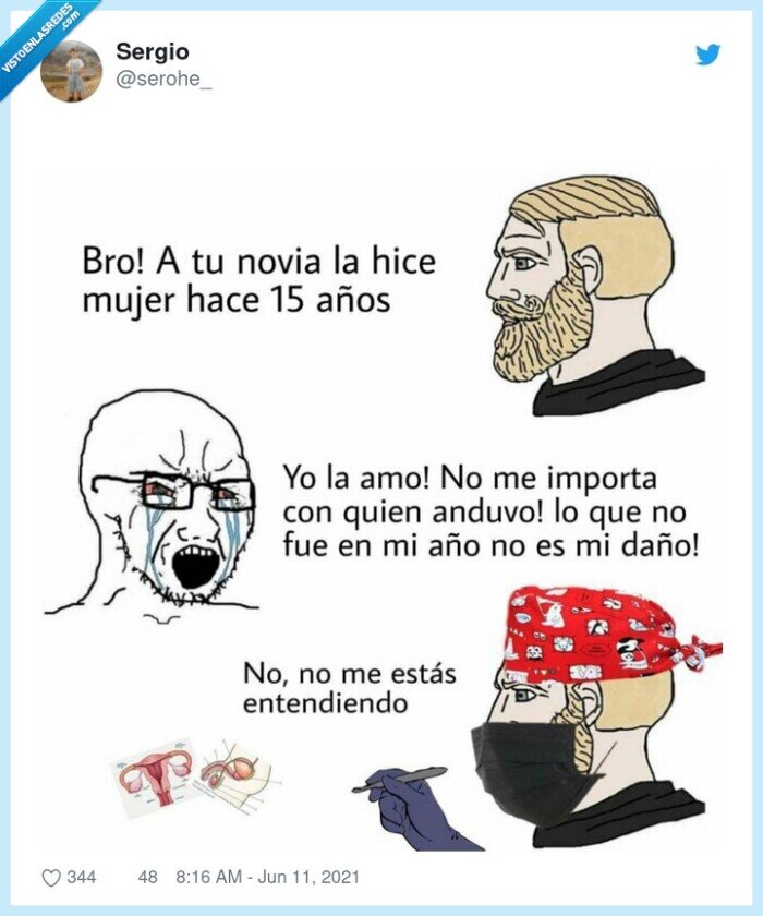 novia,hacer mujer,operar,cirujano