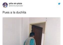 Enlace a A la ducha con la música a tope, por @skereunpesado