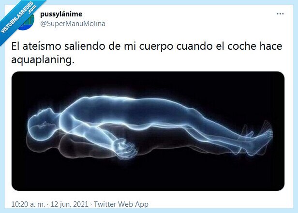 ateísmo,aquaplaning,coche