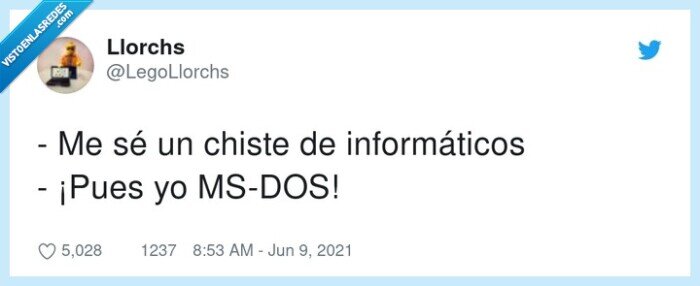 informáticos,chiste,msdos