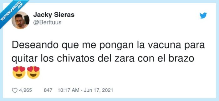 alarma,chivatos,zara,vacuna,quitar