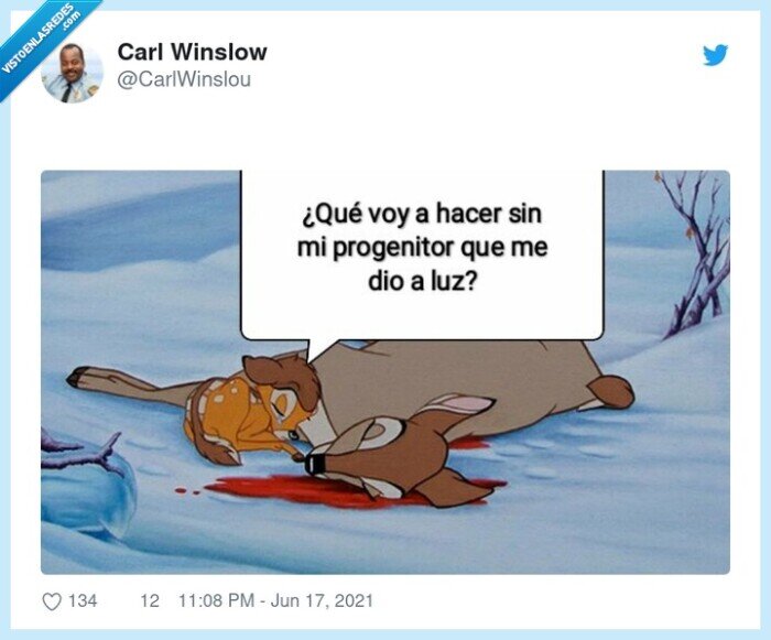 bambi,mami,progenitor que dio a luz