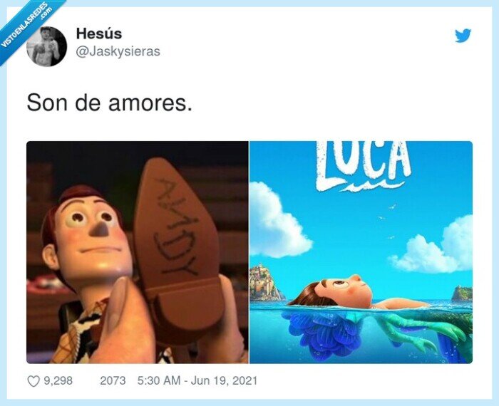 son de amores,luca,woody,andy