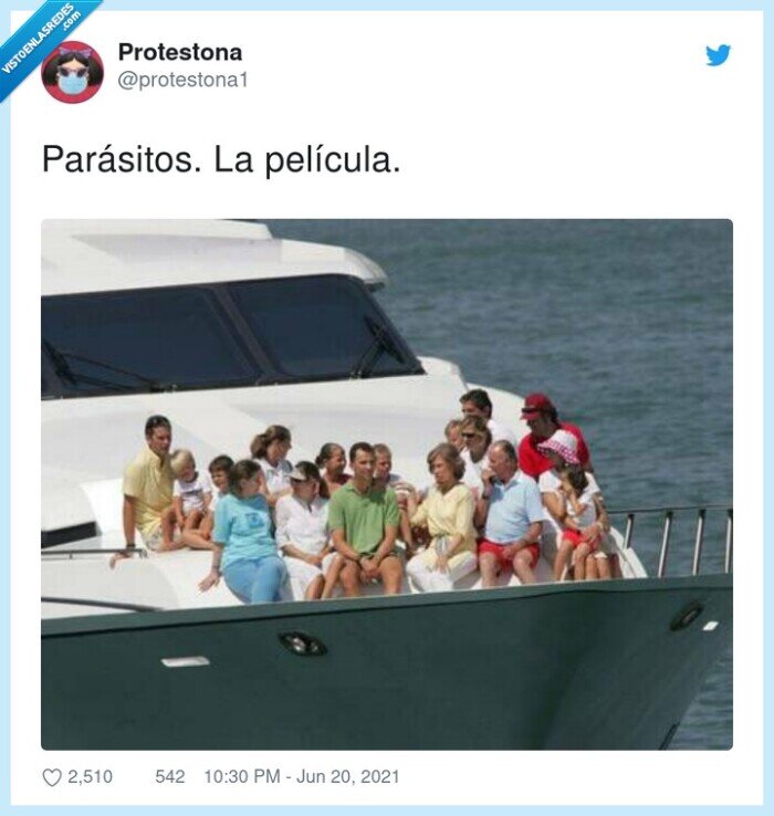 parásitos,película,familia real