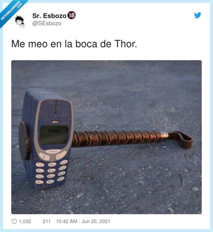 thor,mazo,nokia 3310