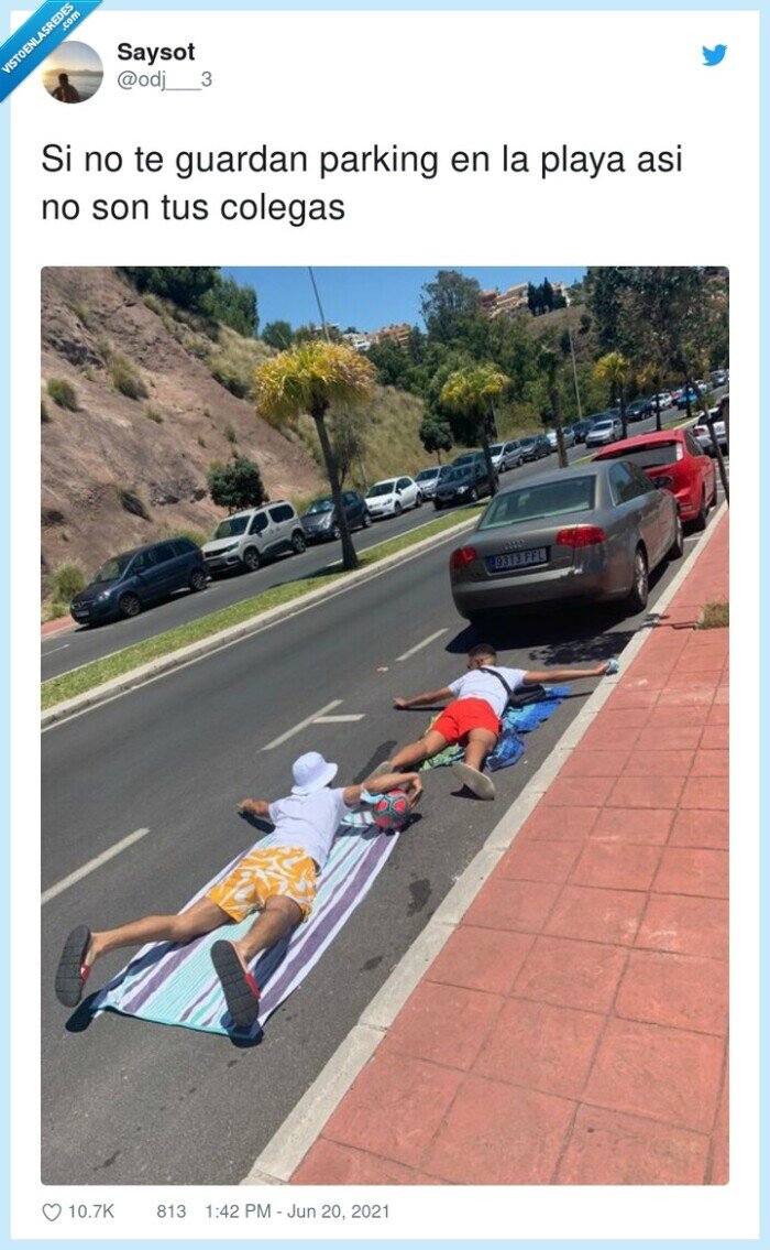 guardar,parking,colegas,playa