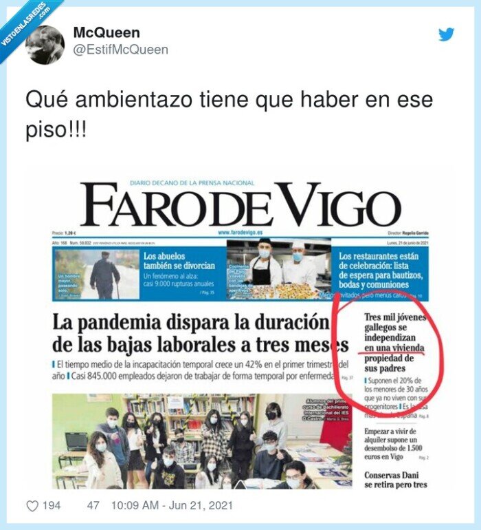 familia,vivienda,independizarse,tres mil jóvenes