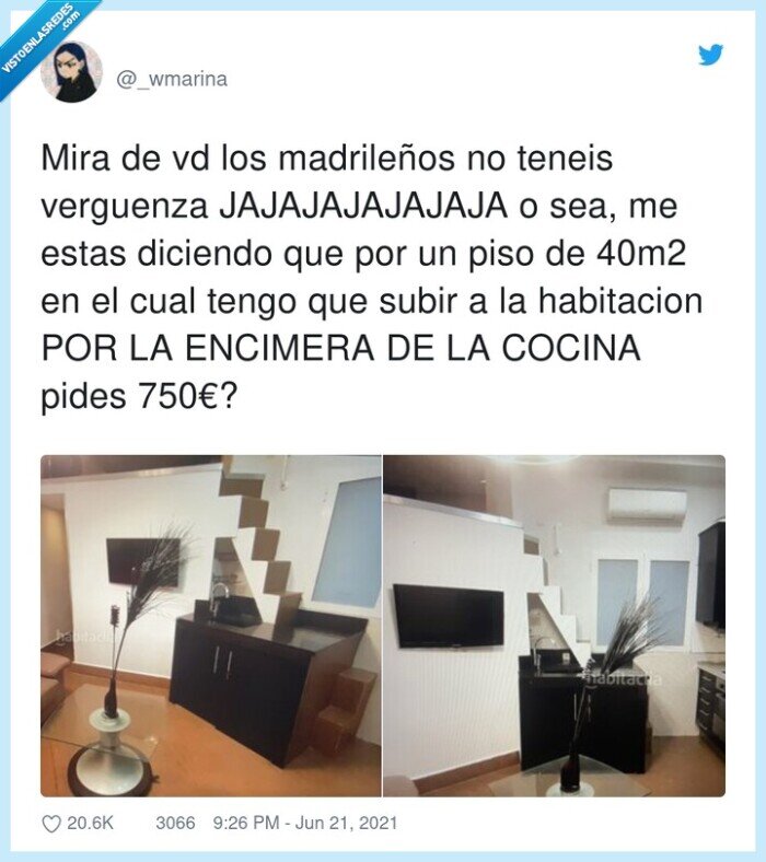 jajajajajajaja,madrileños,habitacion,verguenza,encimera