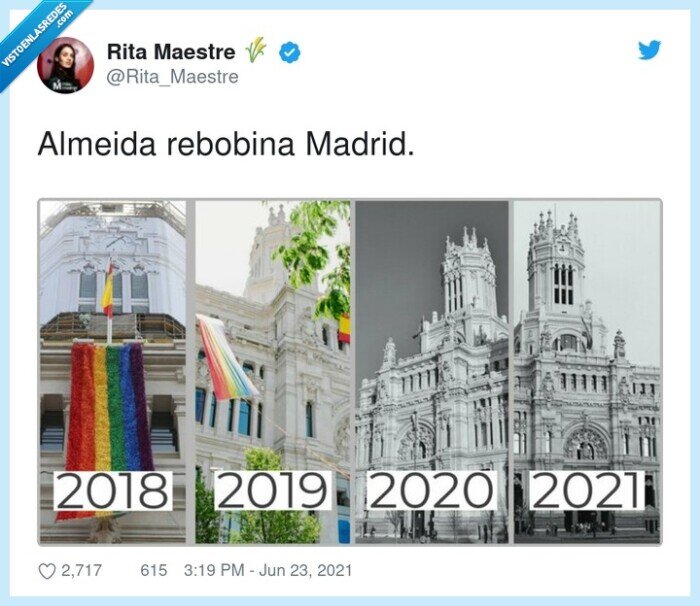 rebobinar,almeida,madrid,bandera,lgtbi