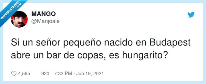 hungarito,pequeño,budapest,señor,copas