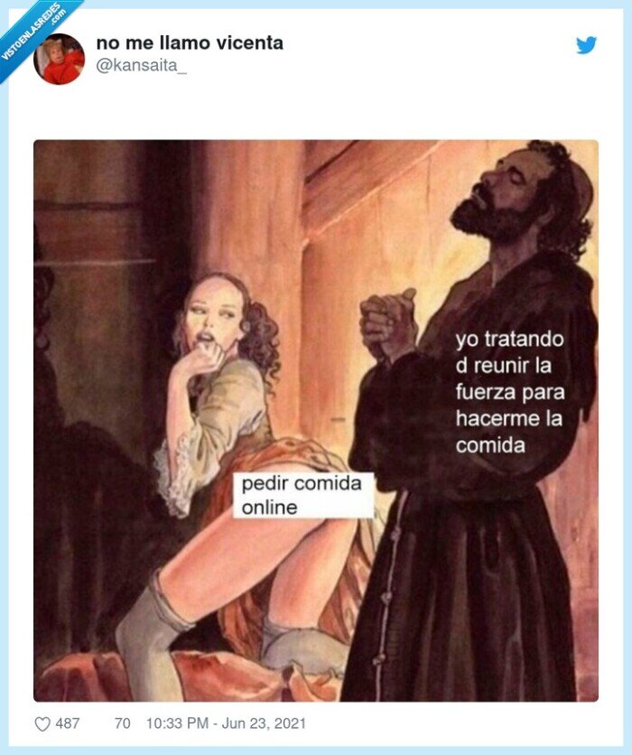 comida online,pedir,fuerza de voluntad