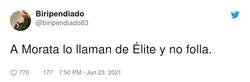 Enlace a Morata va a los toros y se lleva un pelotazo en la cara, por @biripendiado83