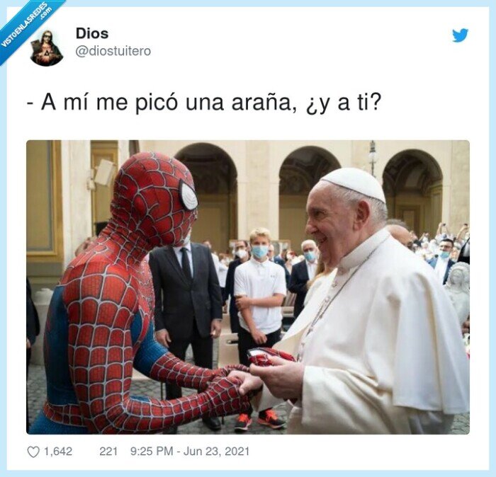 araña,picar,papa,spiderman