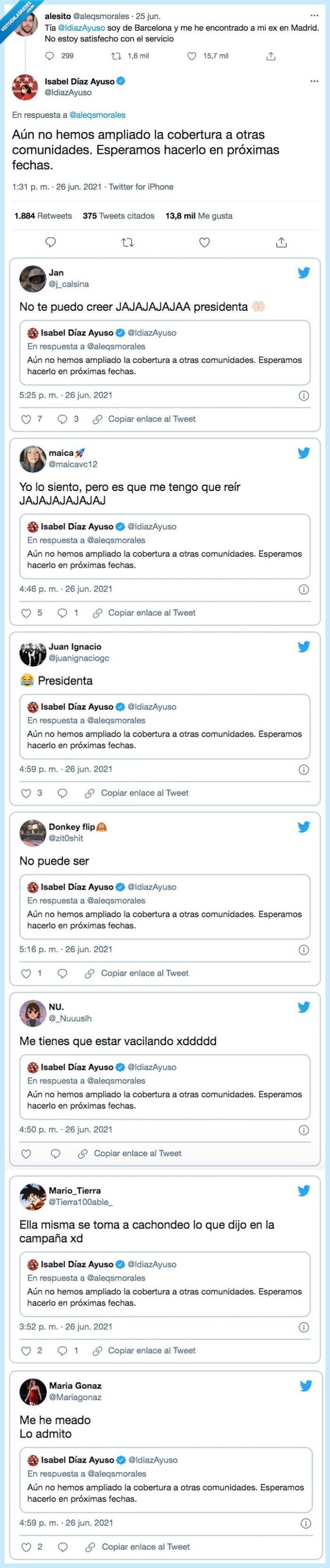 @idiazayuso,encontrado,satisfecho,barcelona,servicio,madrid