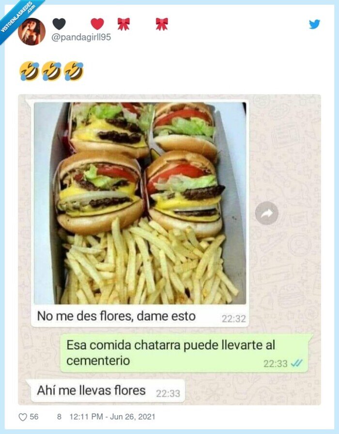 flores,hamburguesa,comida chatarra