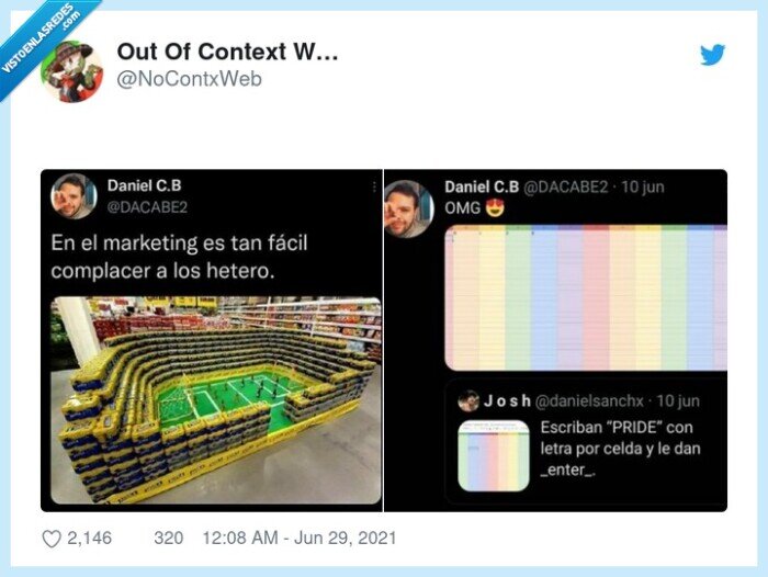 marketing,hetero,futbol,cerveza,colorines,excel