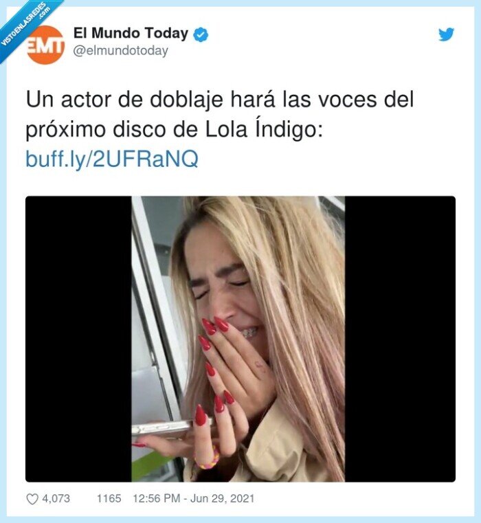 próximo,doblaje,lola índigo,actor,doblar,voces